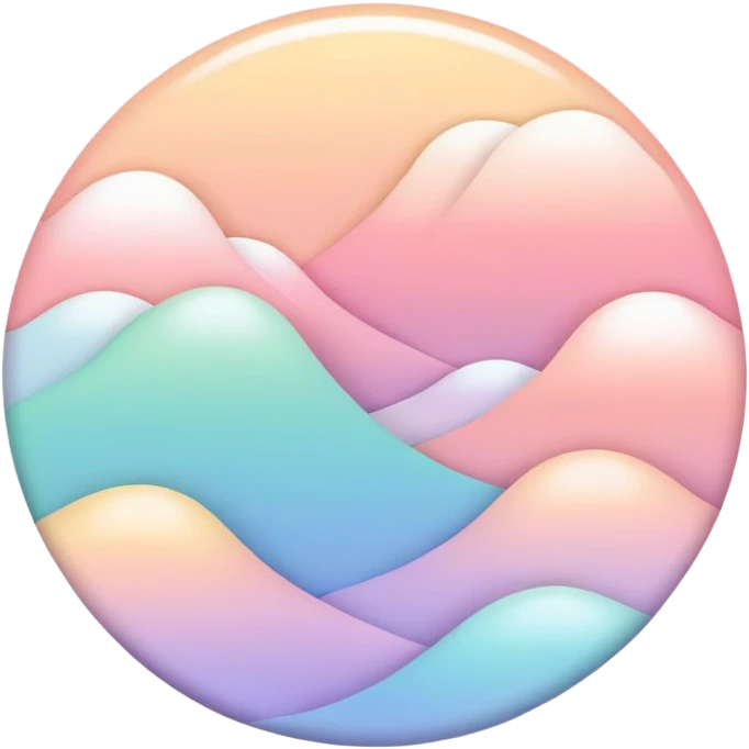 Spring pastel color  emoji