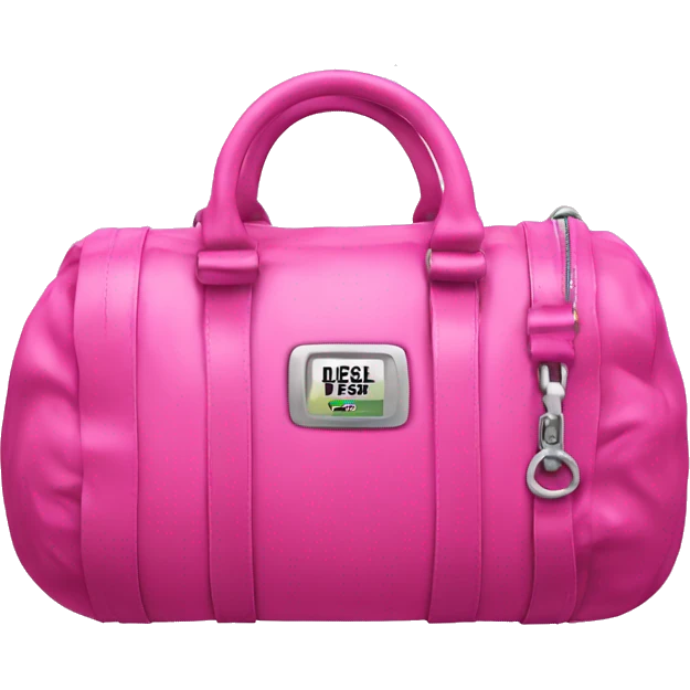Pink diesel bag emoji
