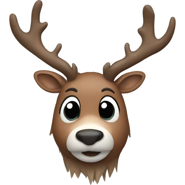 Reindeer emoji