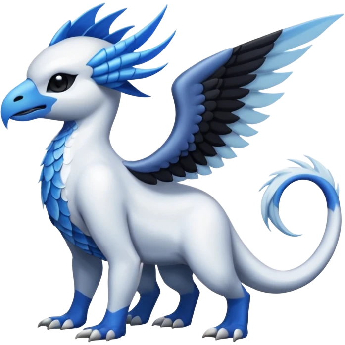 Absol-Lumineon-Amauara-Fakémon-hybrid-creature (full body)  emoji