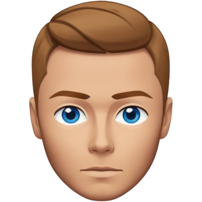 Ronan Keating with blue eyes emoji