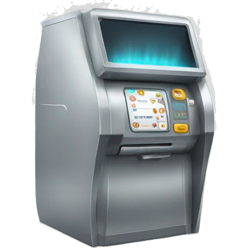 an emoji for asking people to punch in a biometric punching machine showing thump punching machine emoji