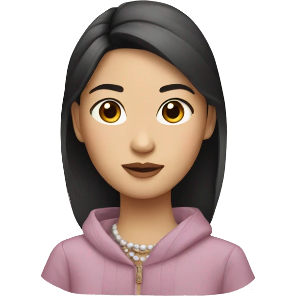 Asian girl Chanel emoji