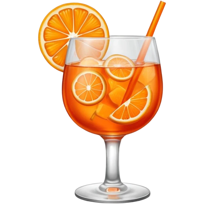 aperol glass emoji