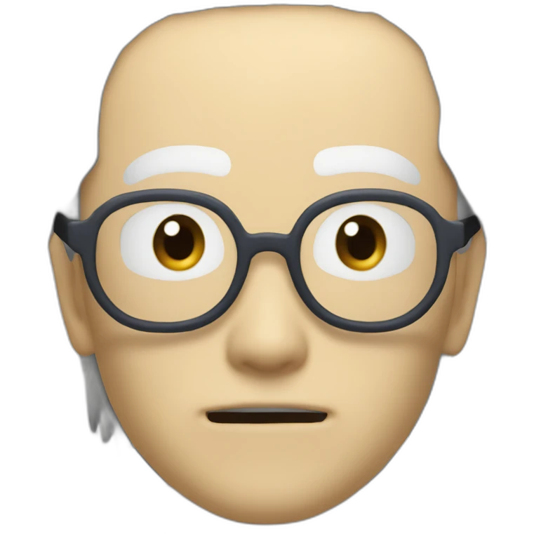 Satoru Gojo in shoked emoji