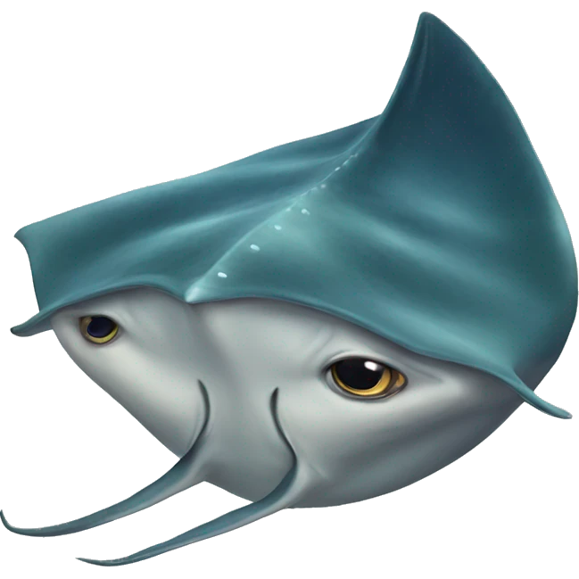 Majestic stingray  emoji