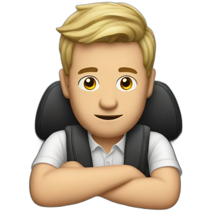 A drunk Man in a bentley car emoji