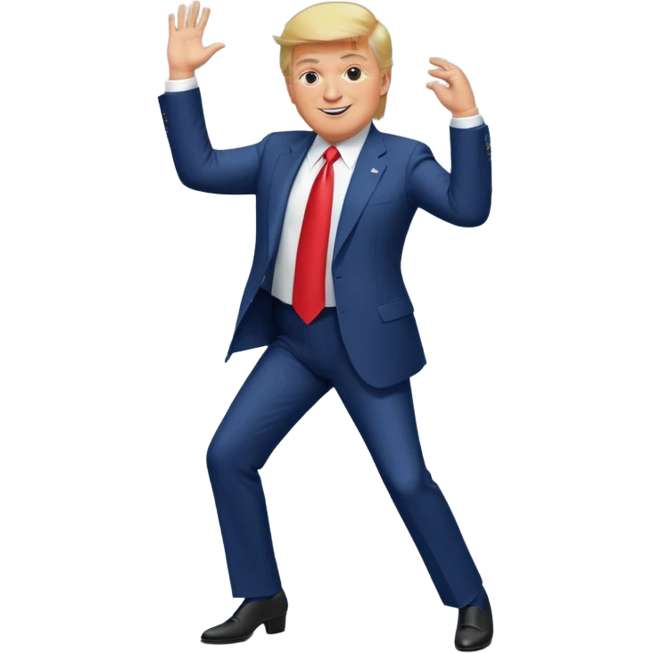 Donald Trump bailando  emoji