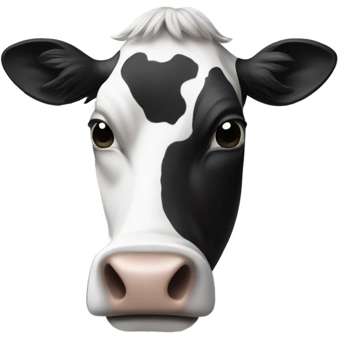 bad with cow print emoji