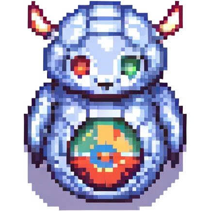 rayo, estilo pixel art, diseño retro emoji