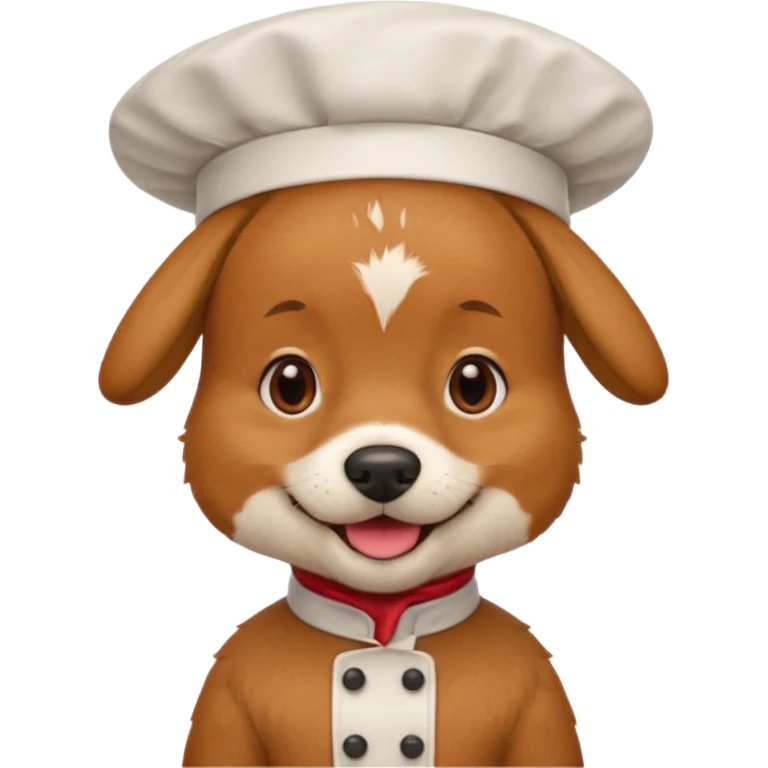 chef red dog emoji