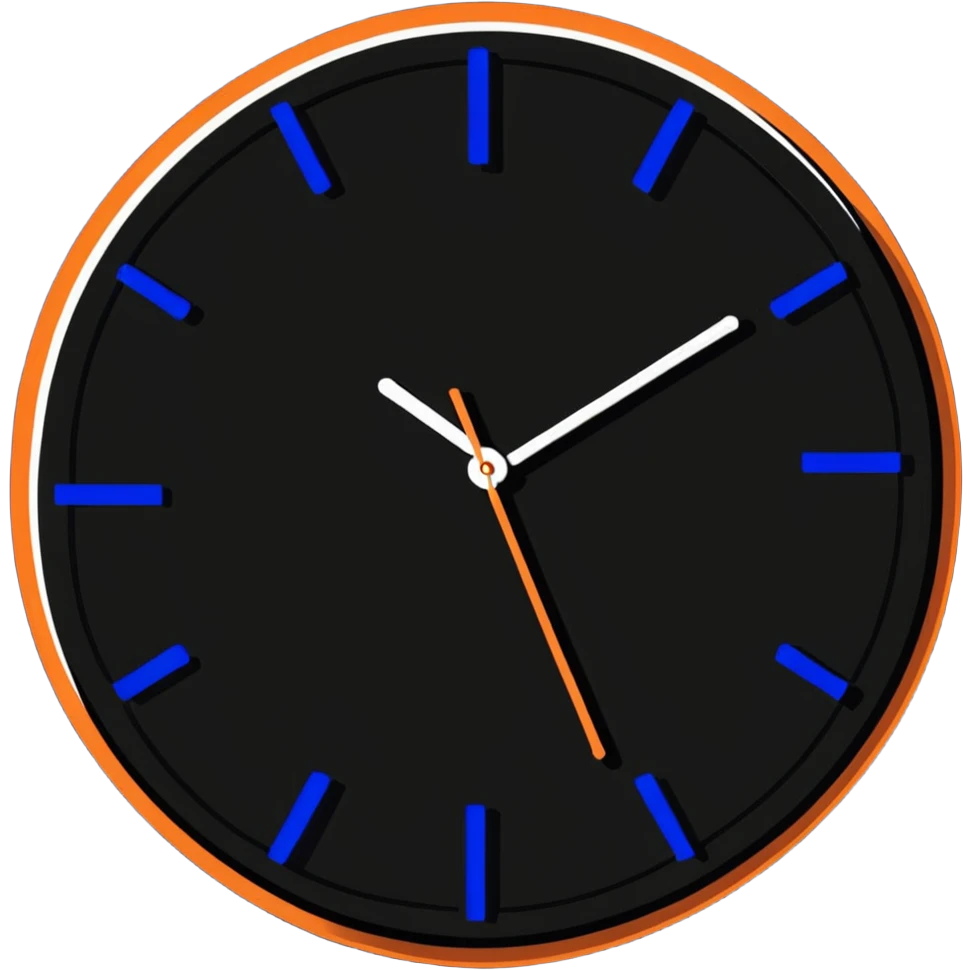 clock timepiece emoji