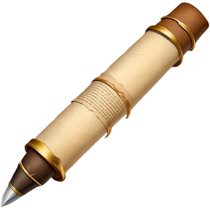 An icon featuring an ancient scroll, a quill, and a historical map, symbolizing the study of history. The design includes a timeline with key historical events and artifacts, capturing the essence of the past. Transparent background highlights the exploration of historical events and knowledge. emoji