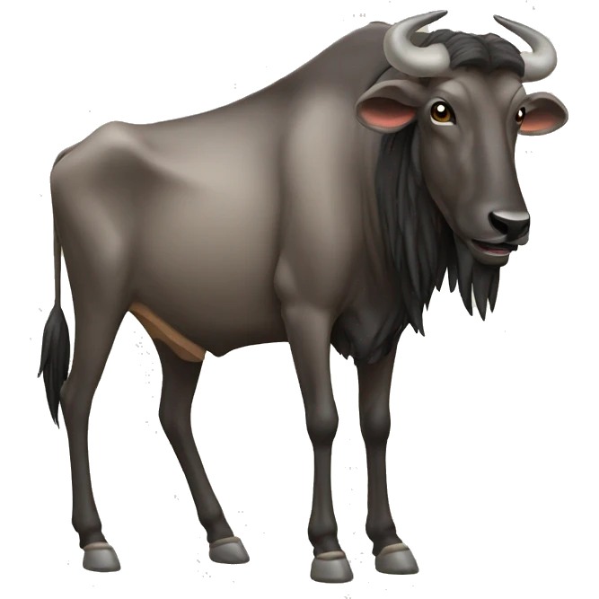 Wildebeest  emoji