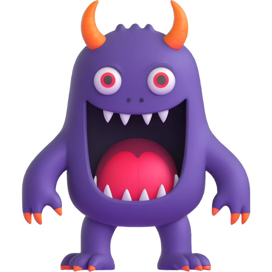 monster emoji
