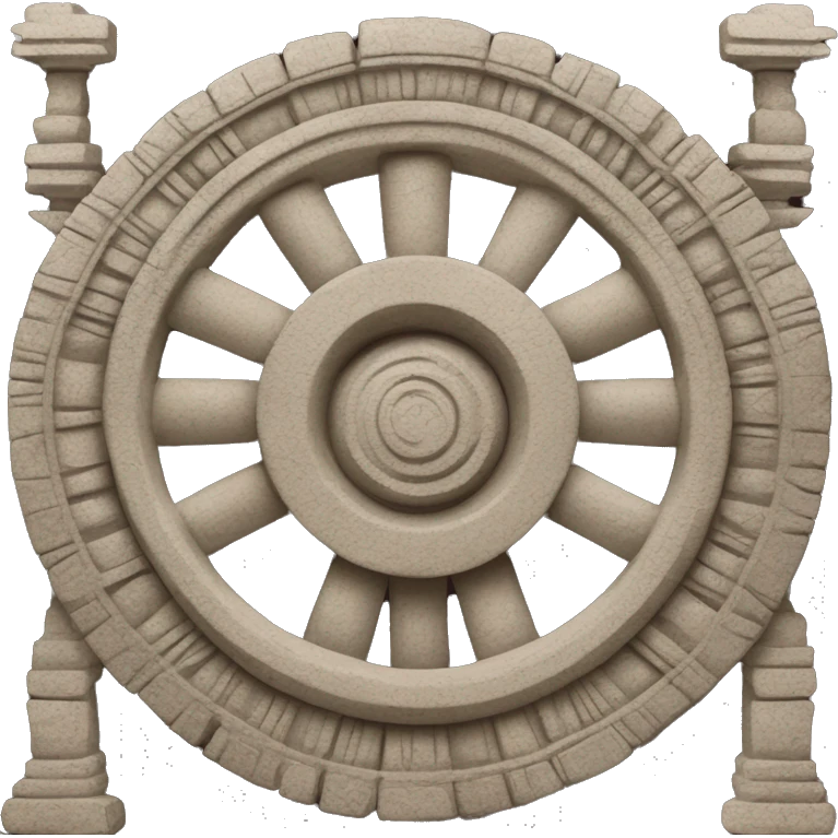 Konark temple wheel emoji