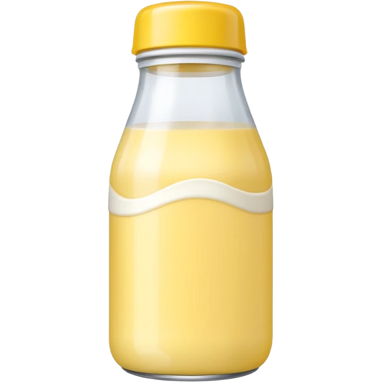 baby Milk bottle yellow emoji
