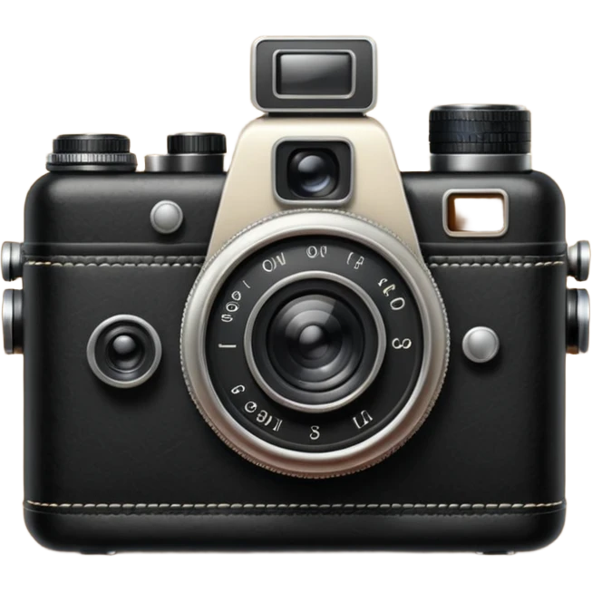 Camera retro emoji