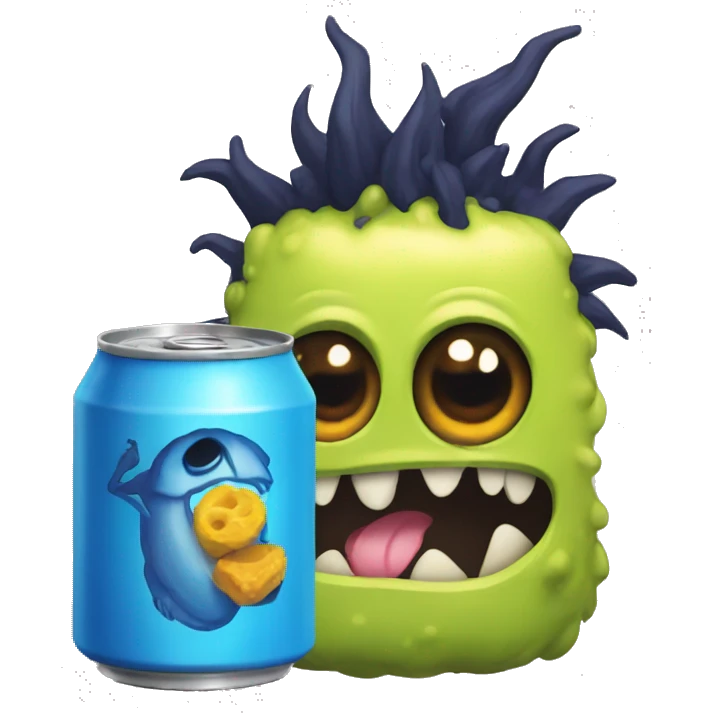 Cannette de monster  emoji