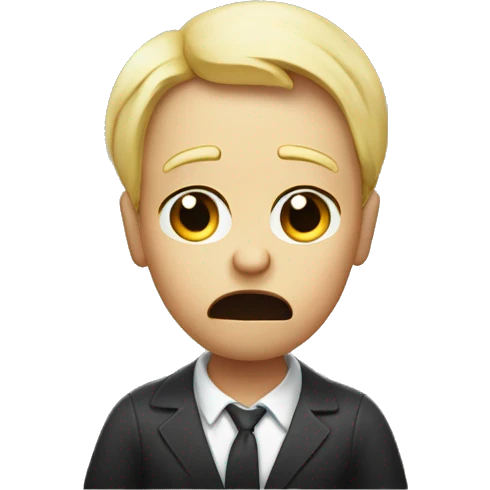 Pleading Face with two fingers pointing emoji