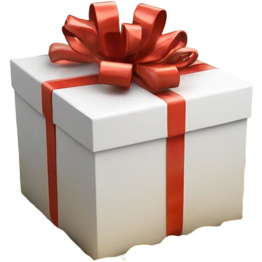 gift box full of coins emoji