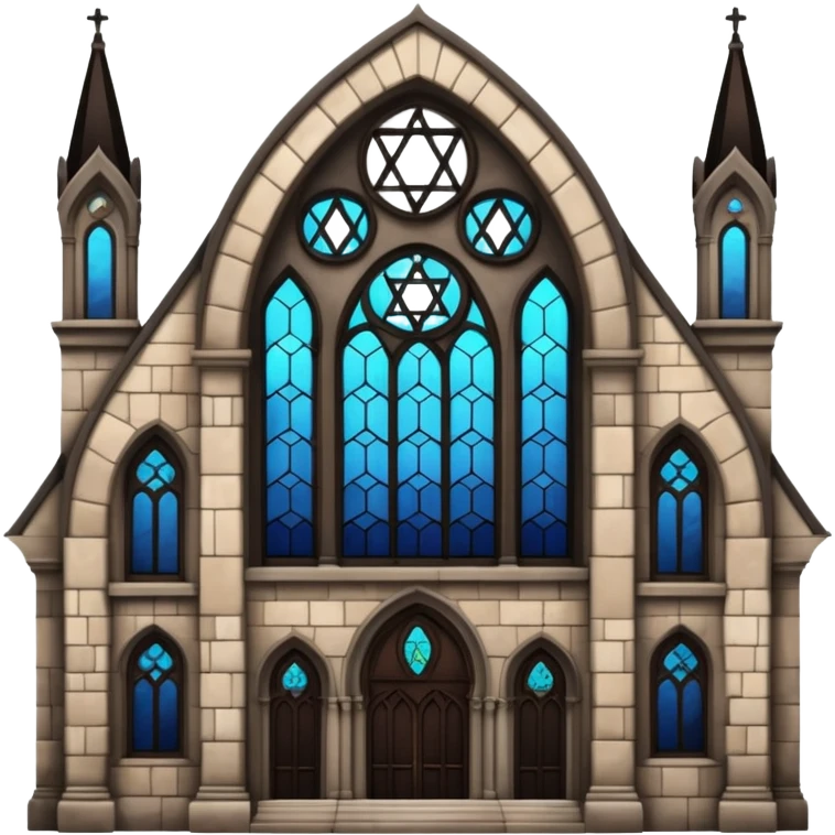 jewish synagogue dark aesthetic gothic architecture emoji