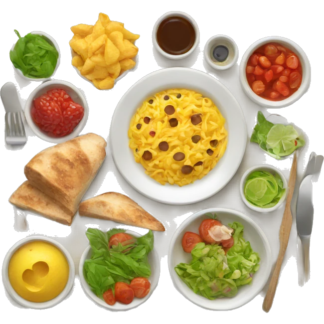 helathy meal  emoji