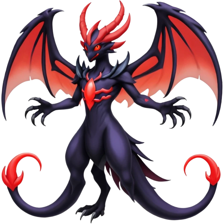 Yveltal-Darkrai-Lunala-Fakémon-hybrid-creature (full body)  emoji