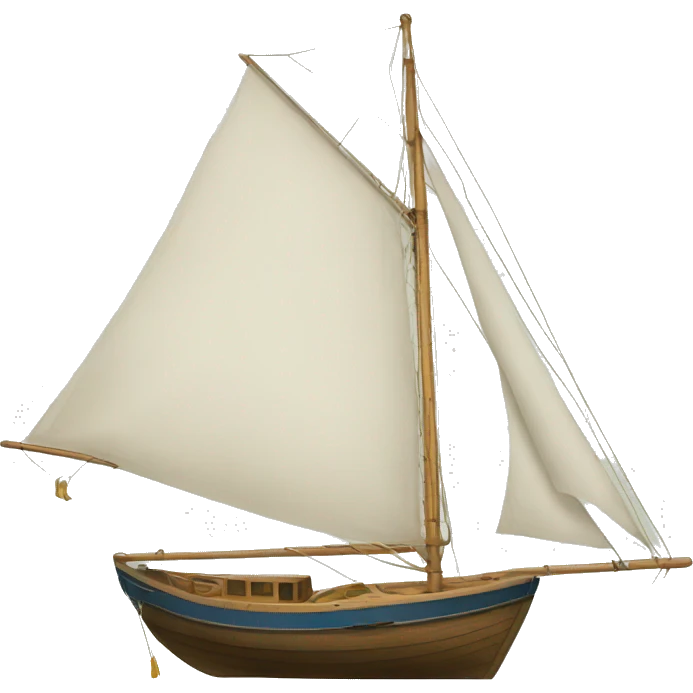 Bateau a voile emoji