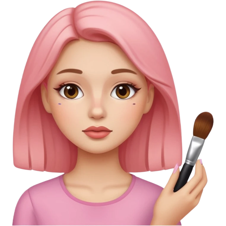 Makyaj yapan kız emoji