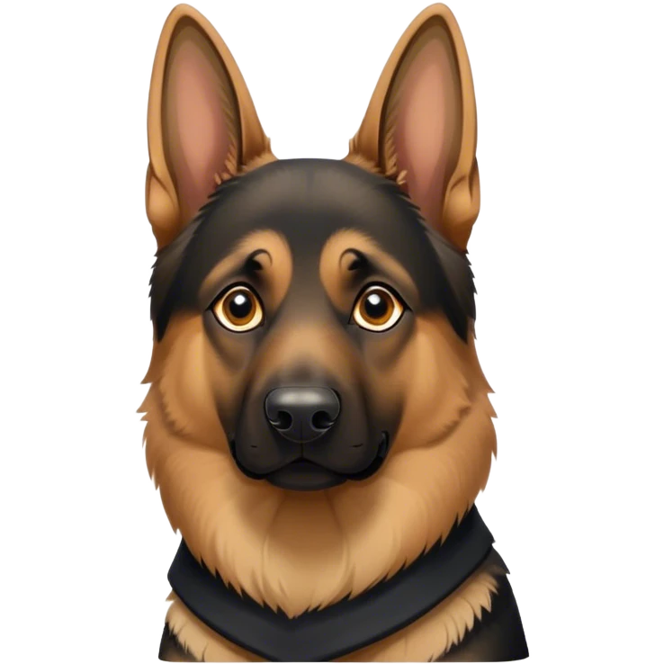 German shepherd  emoji