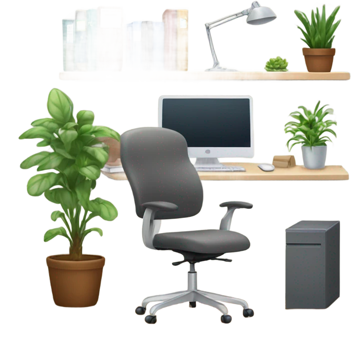 office zoom background emoji