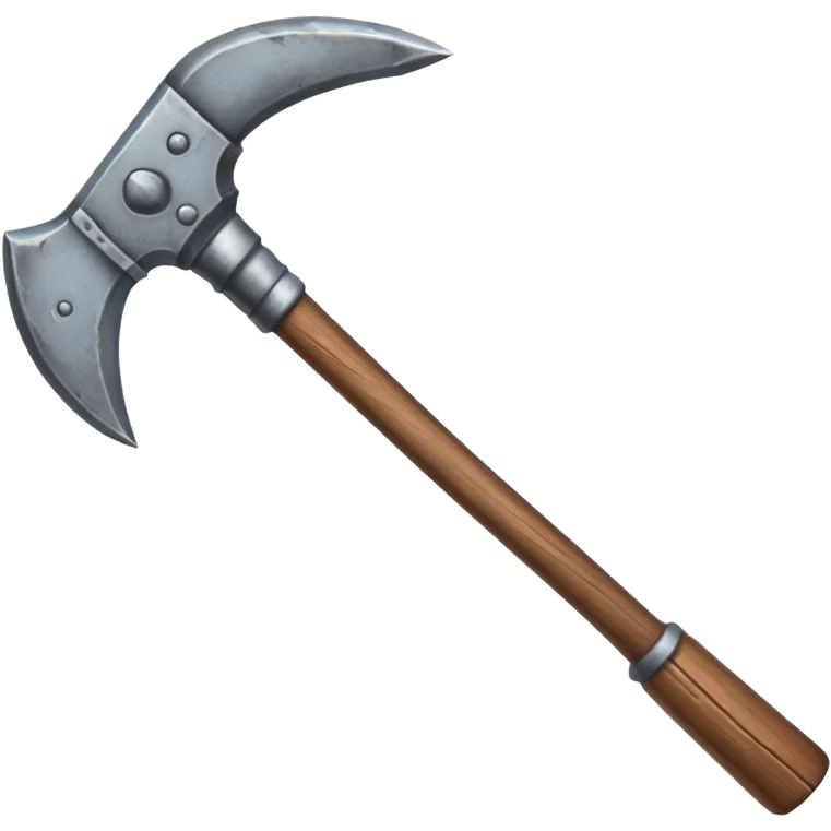 ore mining pickaxe emoji