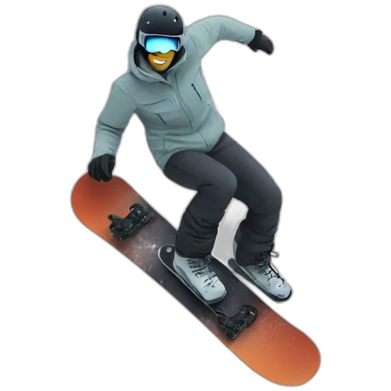 Snowboard emoji