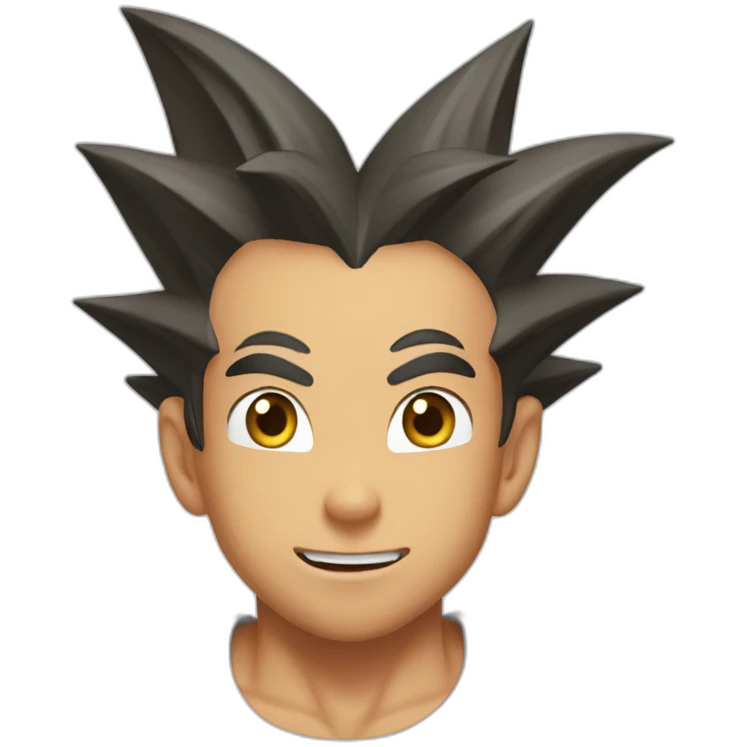 does goku clean nuts? emoji
