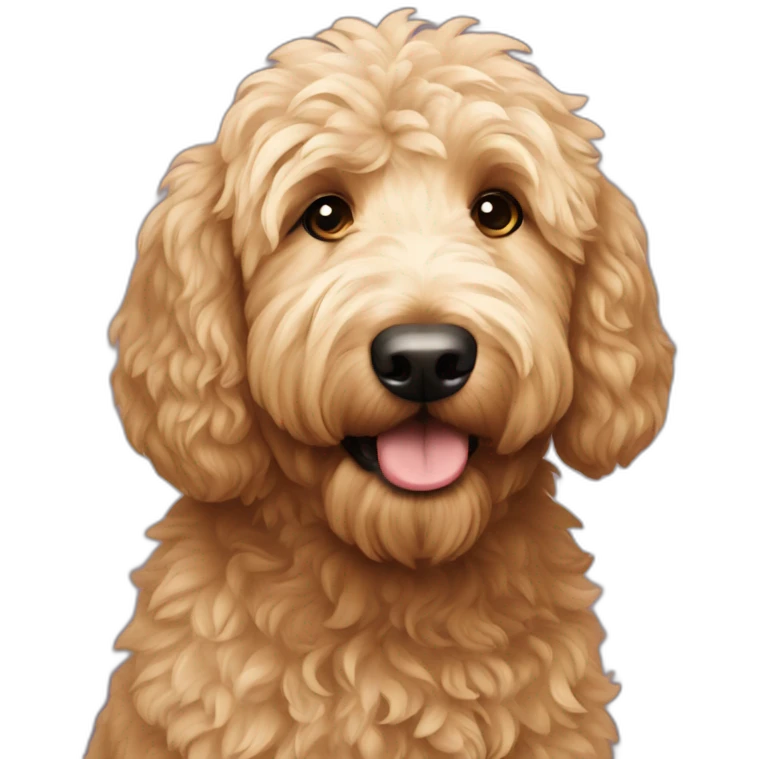 Goldendoodle emoji