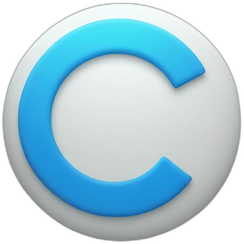 Blue circle with a white tick in emoji