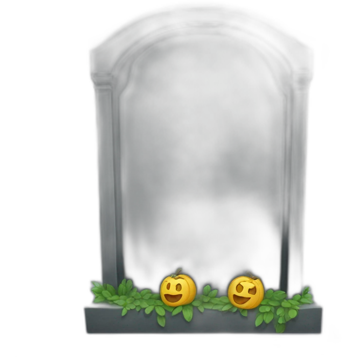 tombstone emoji