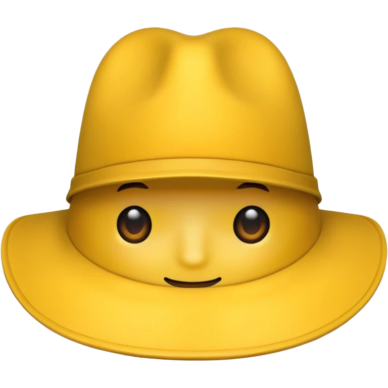 yellow hat emoji