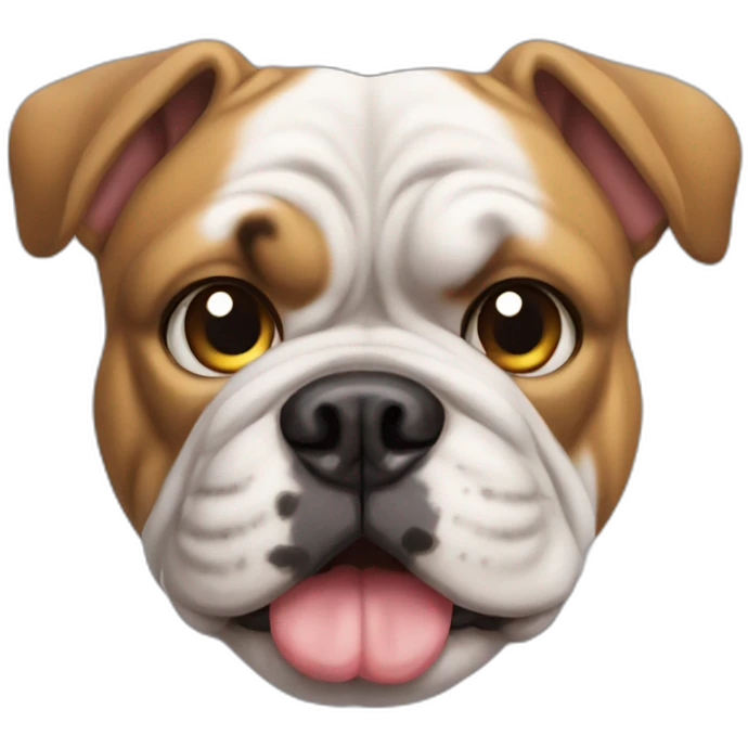 Bulldog francés emoji
