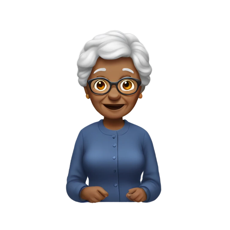 Grandma emoji