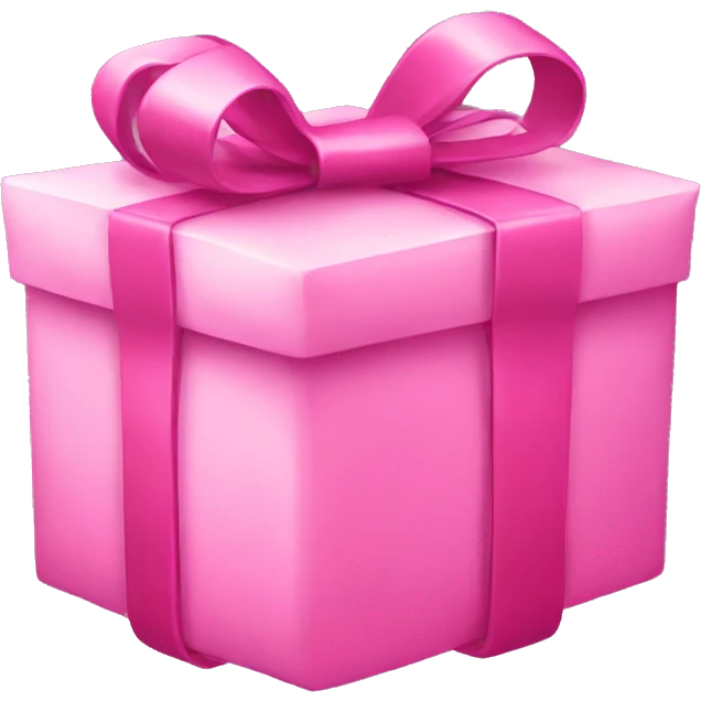 Pink presents emoji