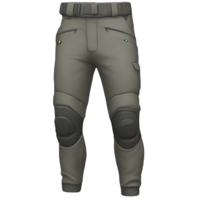 futuristic Reconnaissance pants emoji