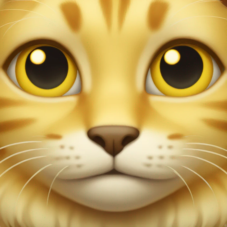 yellow cat emoji
