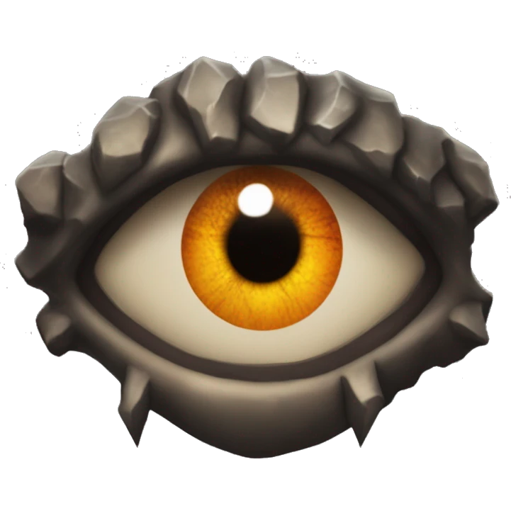 Eye of Sauron in Mordor emoji