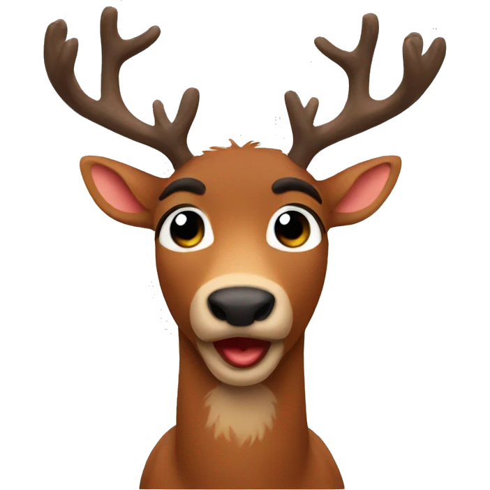 Rudolph emoji
