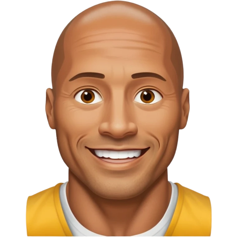 Dwayne Johnson emoji