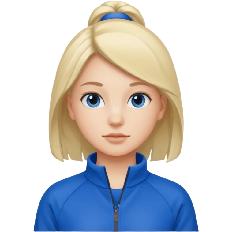 girl walks in a tracksuit  emoji