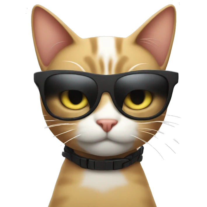 cat being gangsta emoji