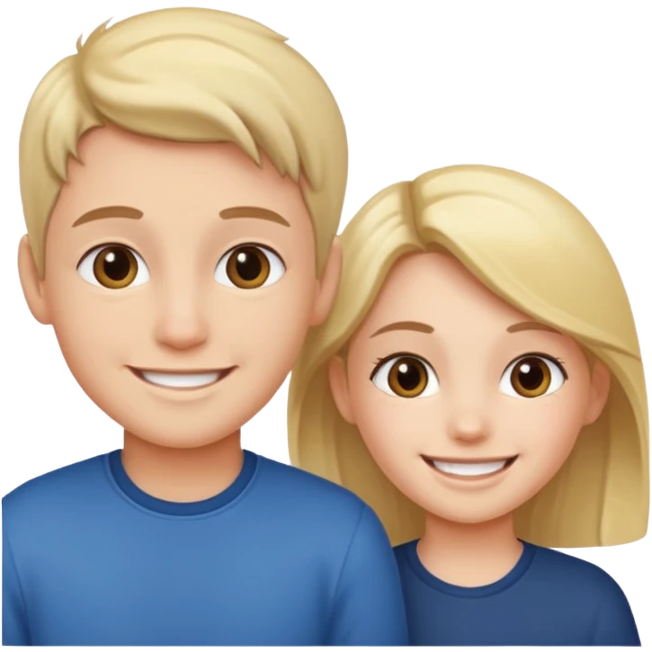 Elder sister and brother emoji